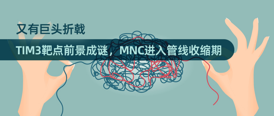 又有巨頭折戟，TIM3靶點前景成謎，MNC進(jìn)入管線收縮期