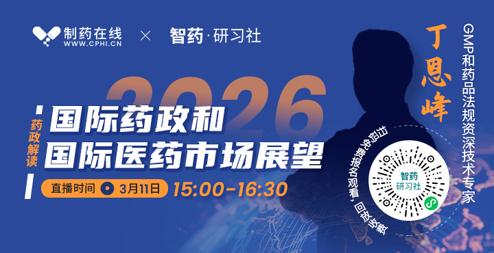 2026国际药政和国际医药市场展望