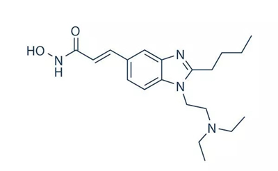 ▲Pracinostat的分子结构式（图片来源：Selleck Chemicals）