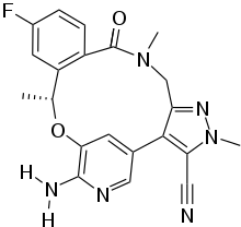 Lorlatinib的分子结构式