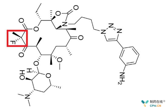 solithromycin结构式