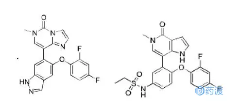 BRD4代表性化合物