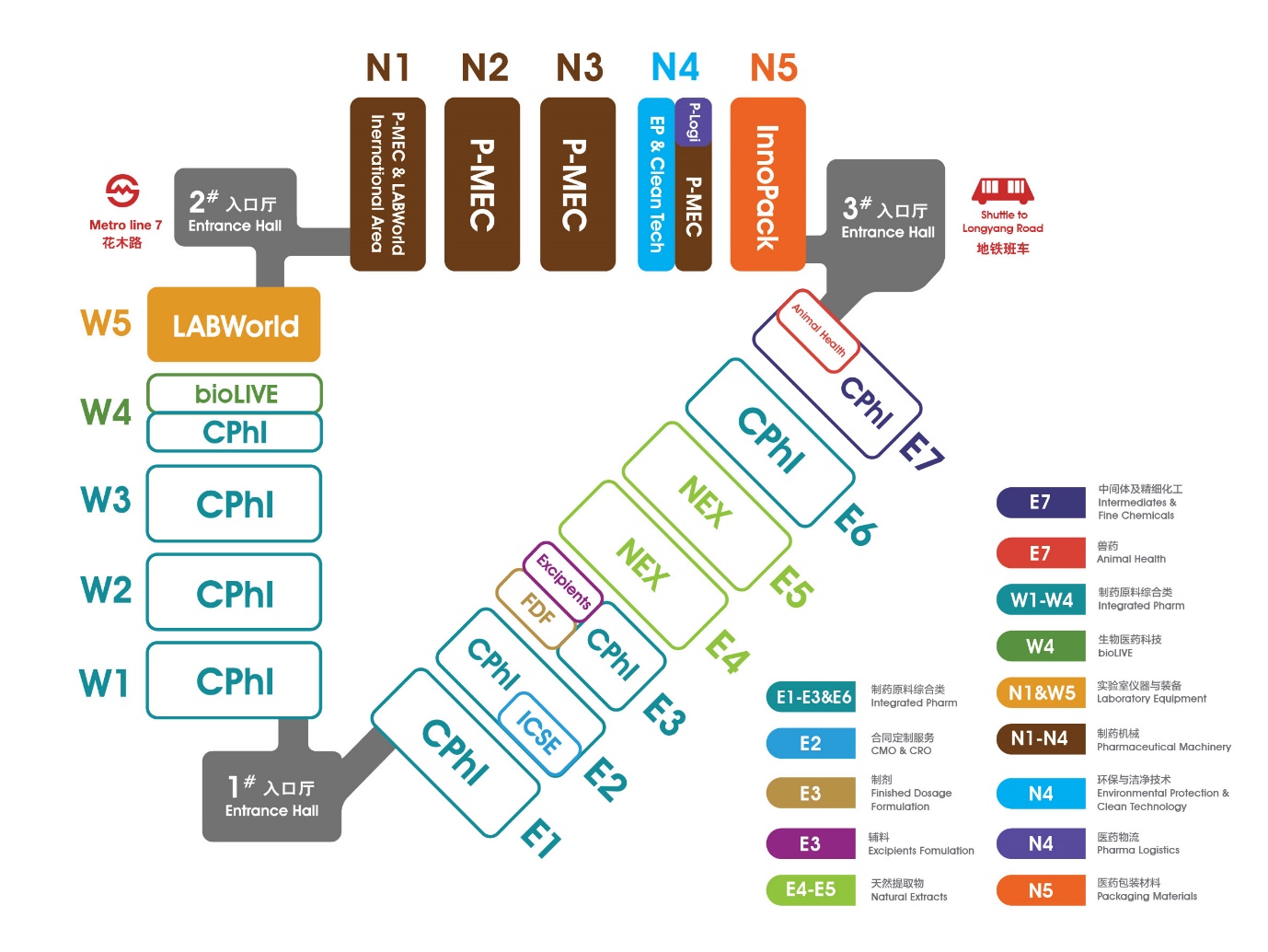 P-MEC China 2019 Floorplan