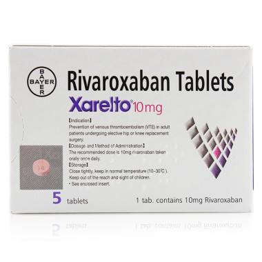 Rivaroxaban reduced blood clots and related death in cancer patients