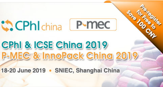 Register as Visitor to CPhI China 2019!