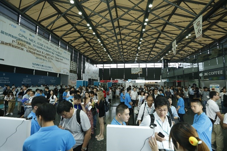 CPhI & P-MEC China 2018 Visitor Crowd