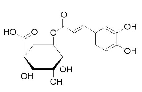 绿原酸分子结构式图片