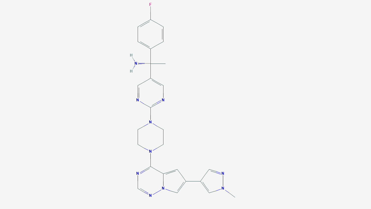 ▲Avapritinib分子结构式（图片来源：PubChem）