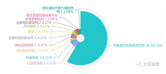 圖9 2019版醫(yī)保目錄談判藥品適應(yīng)癥分布