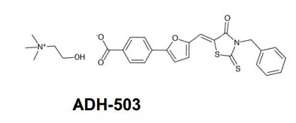 ADH-503的化學(xué)結(jié)構(gòu)