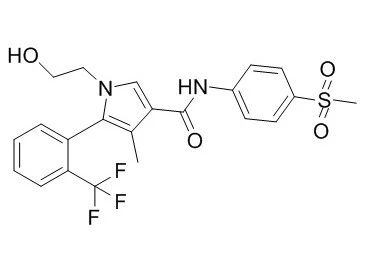 esaxerenone分子结构式（来源：medchemexpress.cn） 