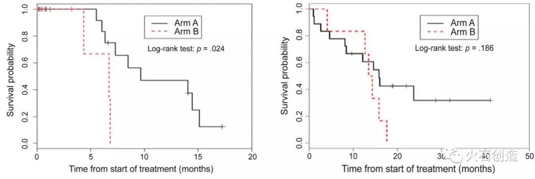 图2 非小细胞肺癌中二甲双胍联合治疗显著延长患者生存期