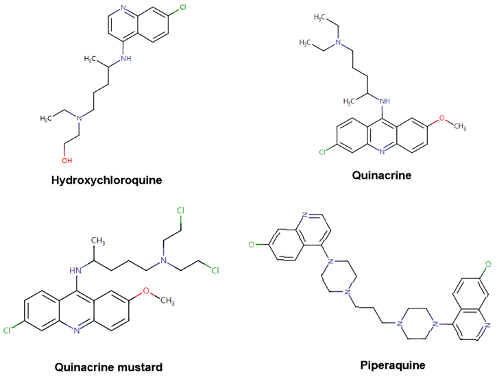 Figure 2  Drug Molecules Containing 