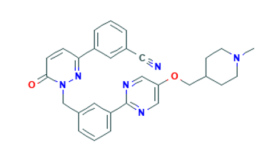 Tepotinib分子结构式