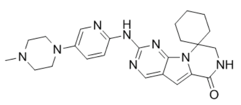 trilaciclib分子结构式