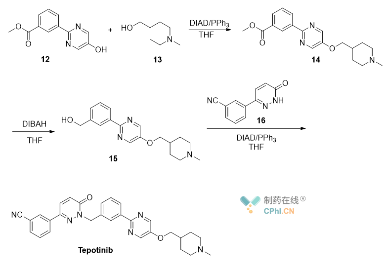 Tepotinib合成路线1