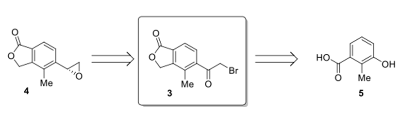 MK-7145逆合成分析