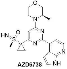 AZD6738化学结构