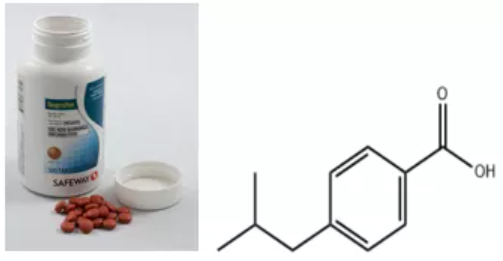 布洛芬的主要成分为对异丁苯甲酸