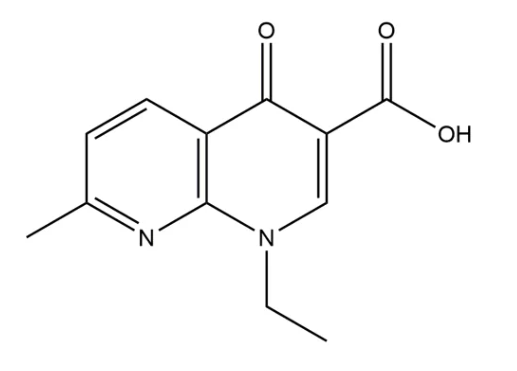萘啶酸结构式