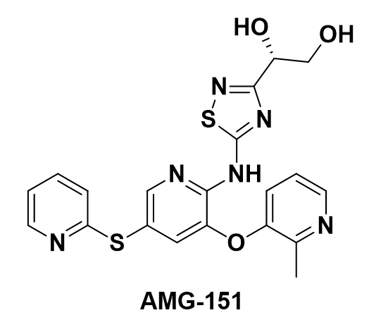AMG-151的化学结构