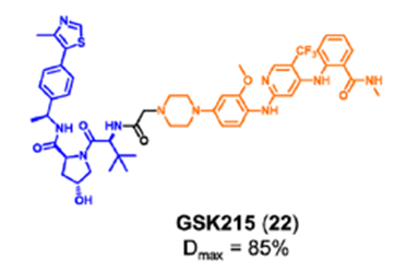 FAK降解剂GSK215的化学结构