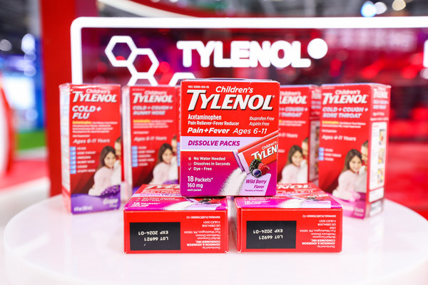 强生中国个人健康护理第五届进博会首秀产品Tylenol®