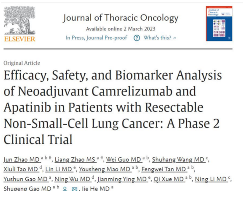 journal of Thoracic Oncology