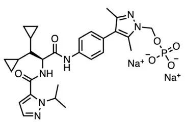 IL-17 LP0200拮抗剂结构式