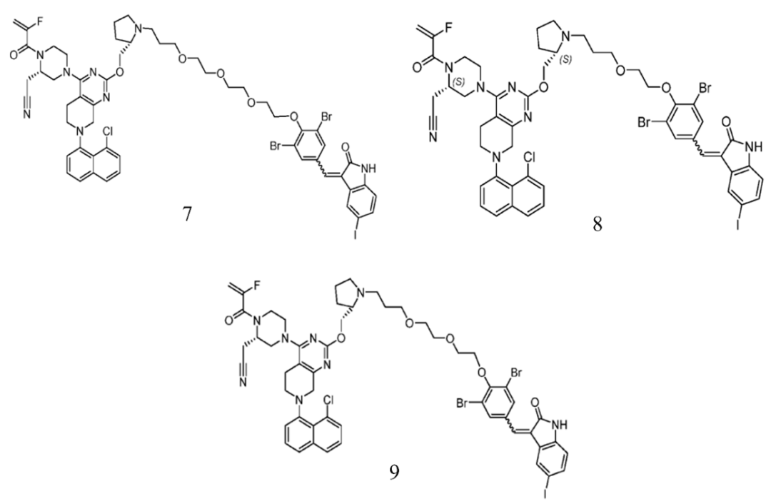 化合物7-9结构
