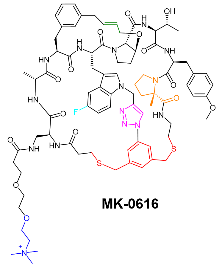MK-0616化学结构