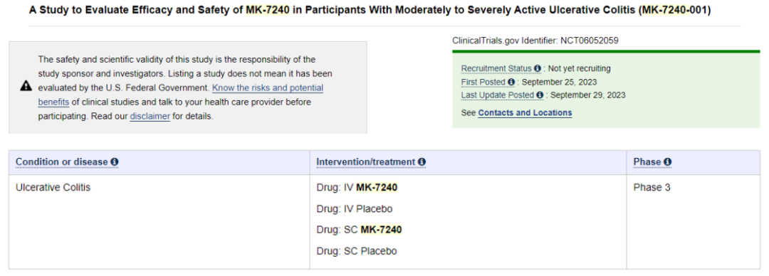 Clinicaltrials.gov