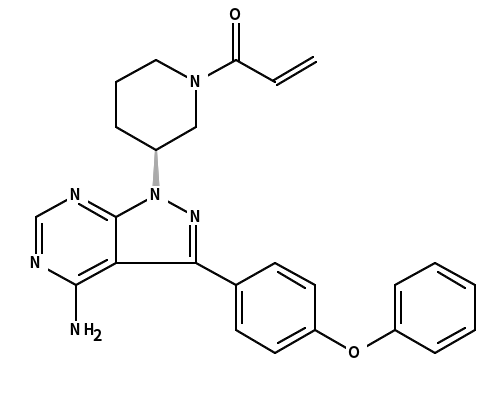 伊布替尼结构式