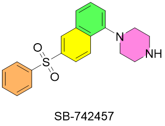 SB-742457化学结构