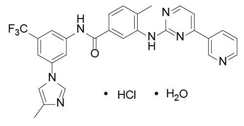 盐酸尼洛替尼化学结构式