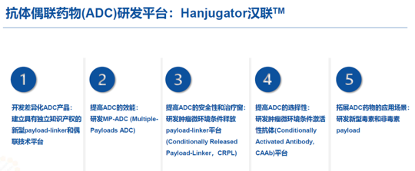 复宏汉霖已经打造了自主研发的ADC技术平台汉联