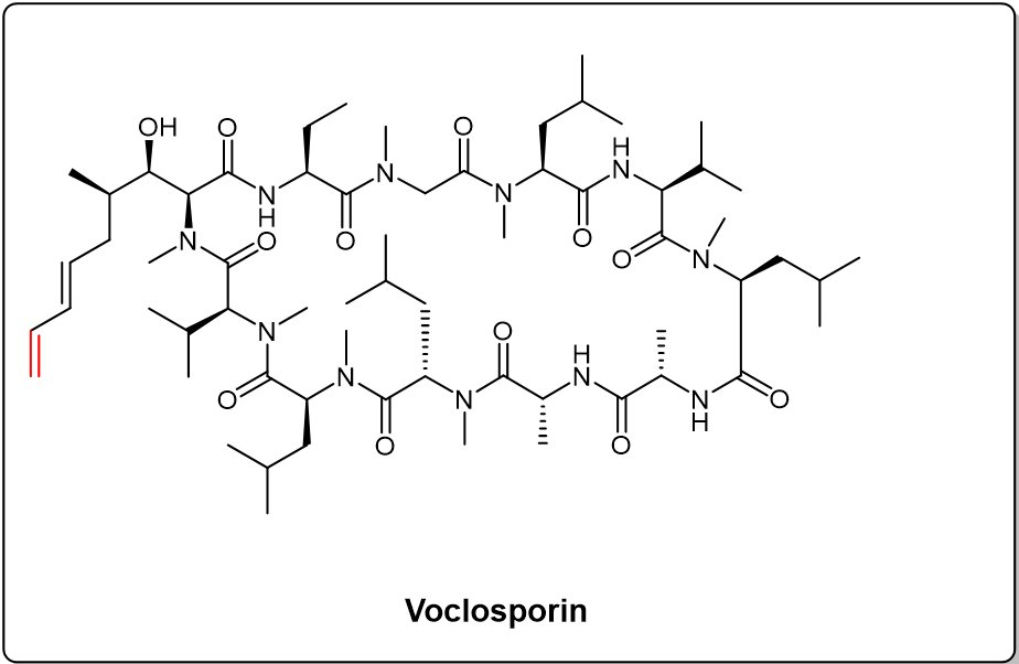 Voclosporin化学结构