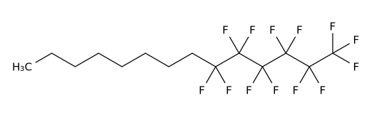 Perfluorohexyloctane结构式