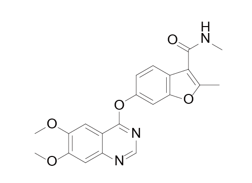 Fruquintinib结构式