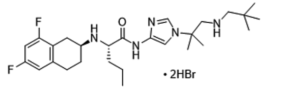 Nirogacestat结构（二氢溴酸盐）