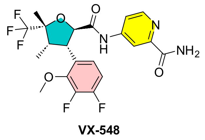 VX-548化学结构