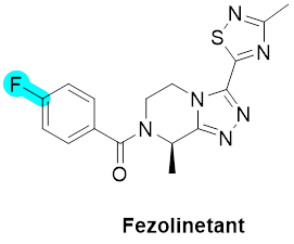 Fezolinetant化学结构