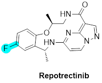 Repotrectinib化学结构