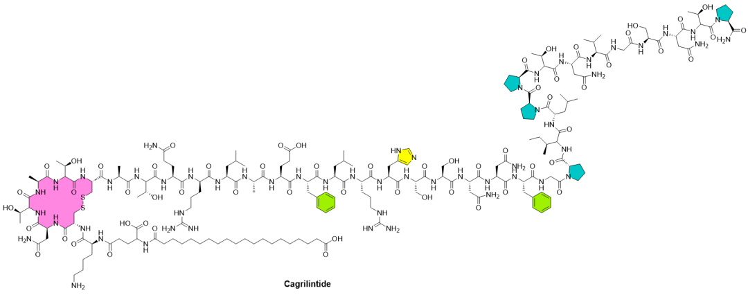 Cagrilintide化学结构