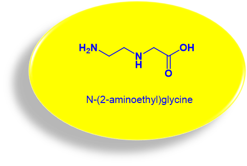 图1. N-(2-氨基乙基)-甘氨酸化学结构