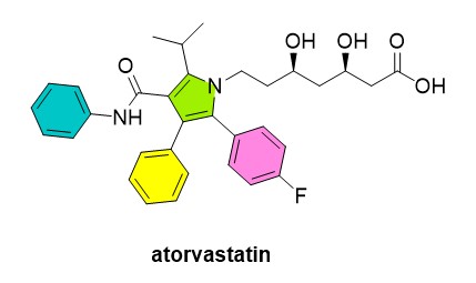 图2. Atorvastatin化学结构。