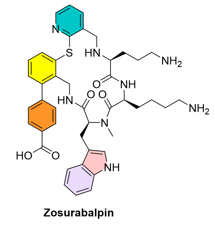 Zosurabalpin化學(xué)結(jié)構(gòu)