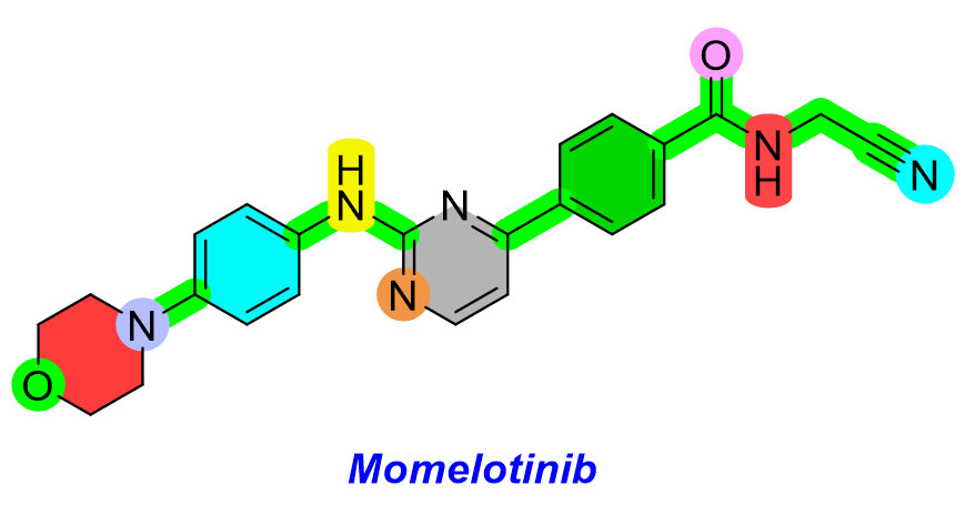 momelotinib结构式