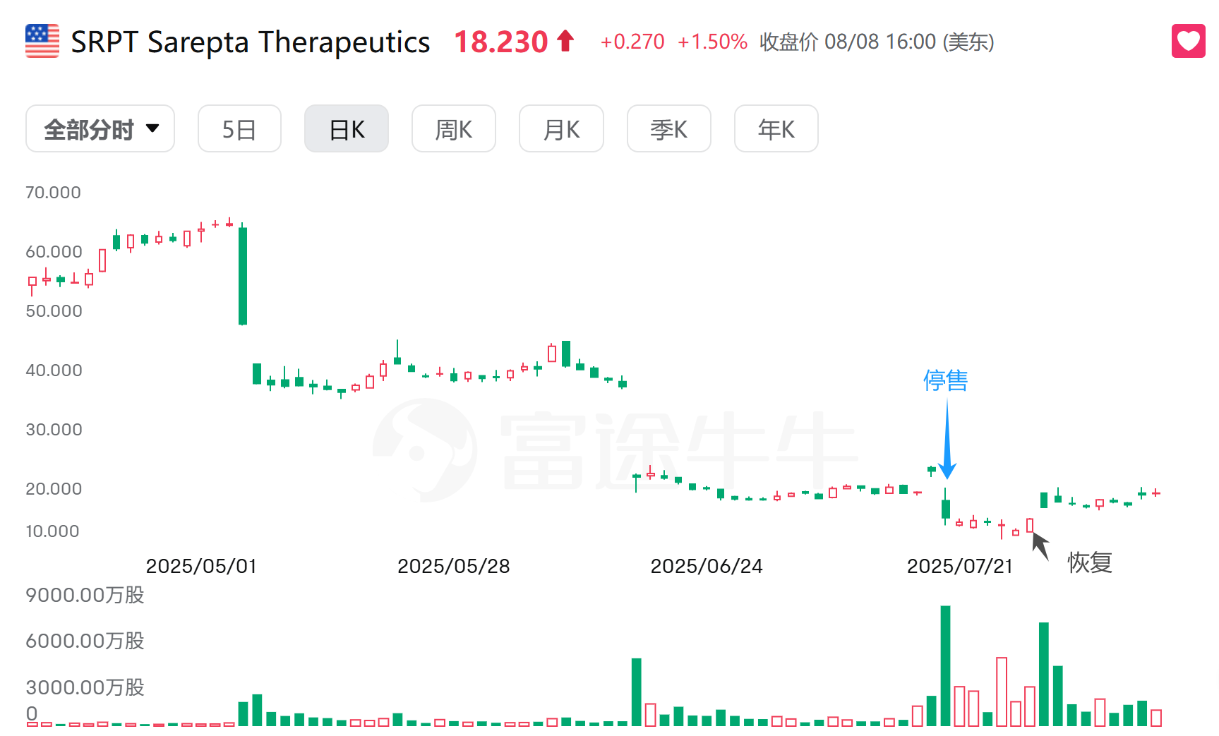 公司股價上漲16.18%