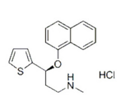 鹽酸度洛西汀化學(xué)方程式